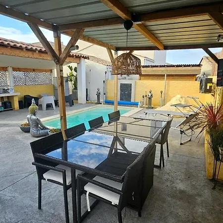 Zen Chez Delphine 6 Personnes Piscine Wifi Terrain De Petanque Villa